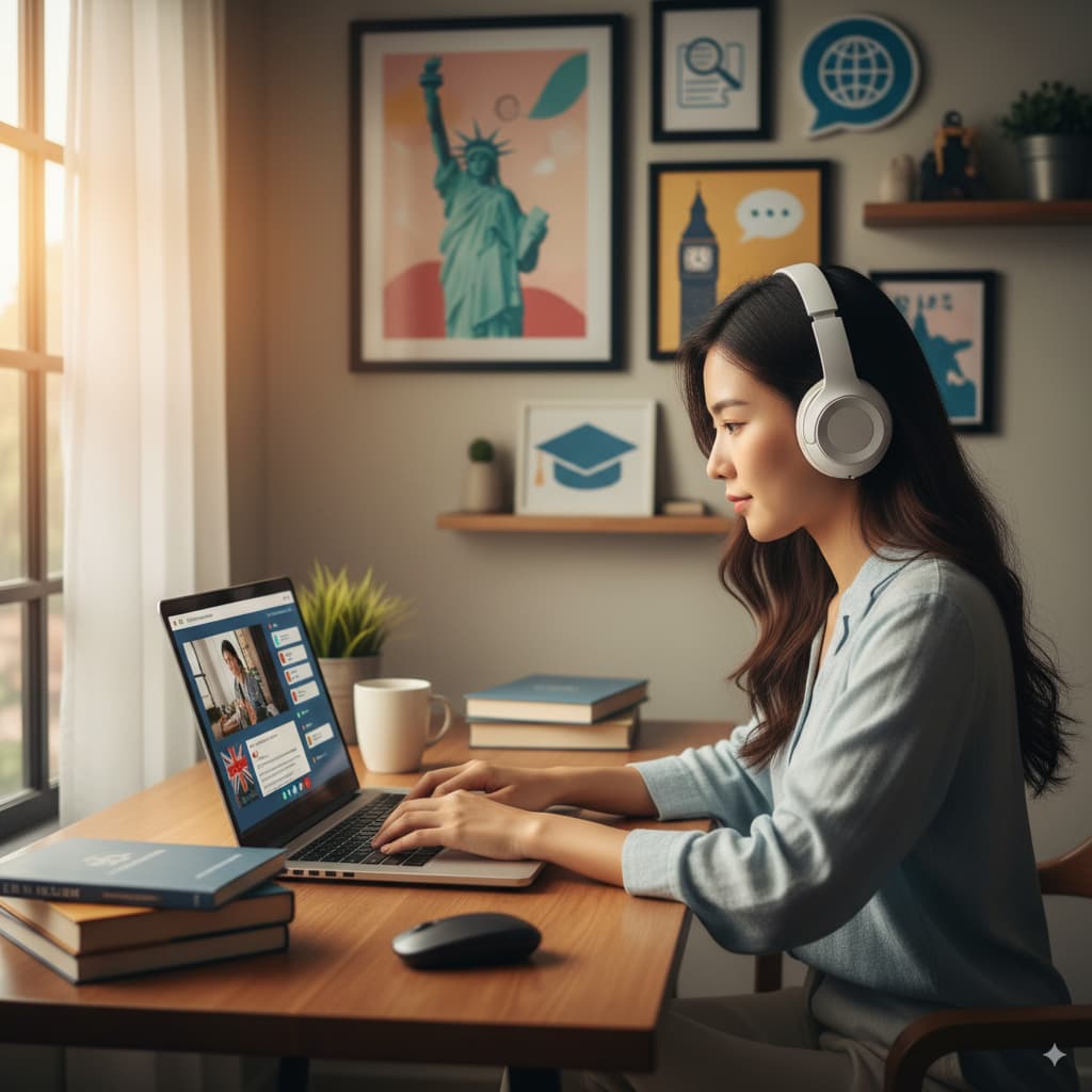 Online English Courses: Learn English online with a touch of Spanish flair