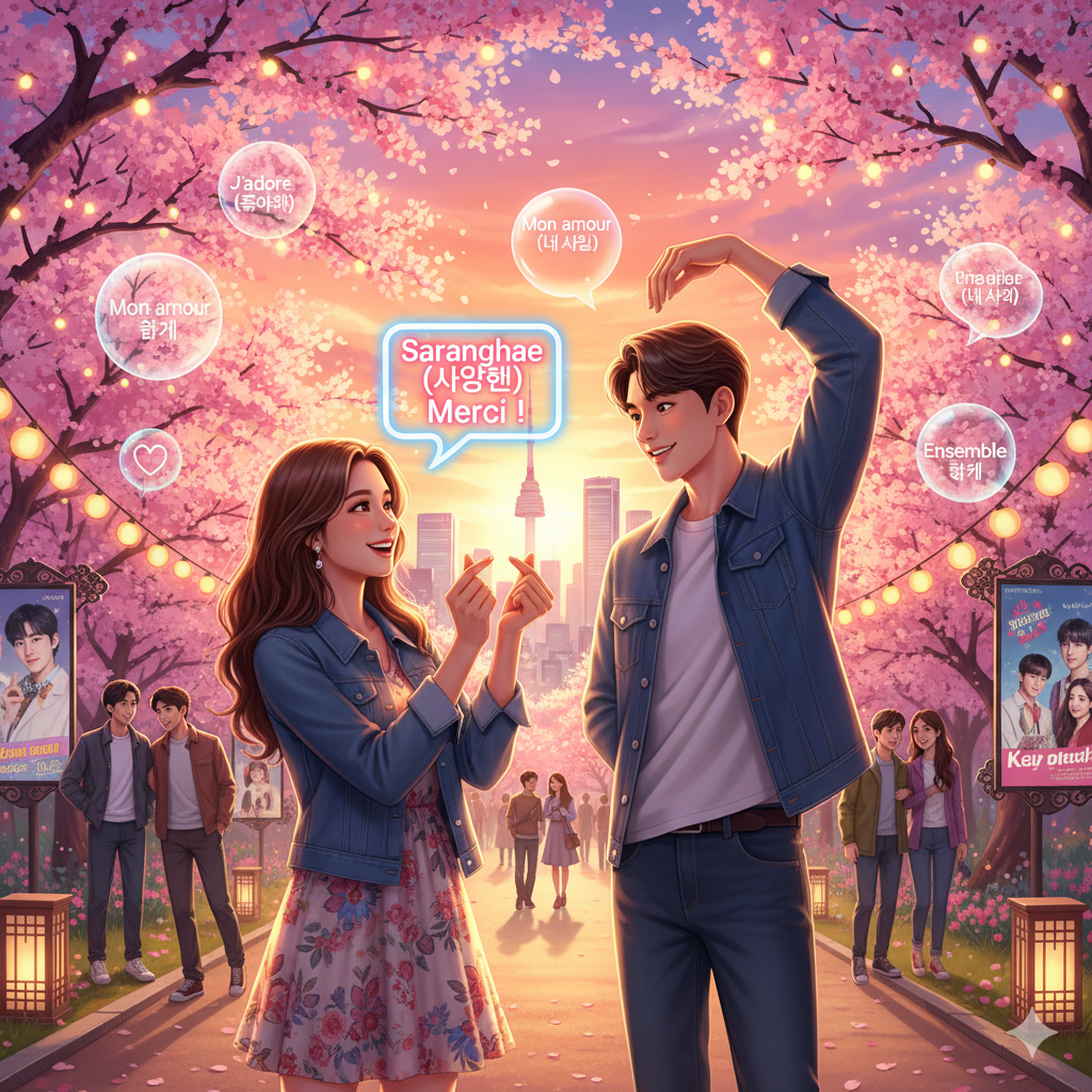 Korean Language I Love You: Expressing Love with Malegado