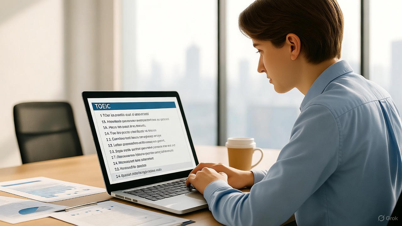 TOEIC پریکٹس سوالات: کیریئر میں کامیابی کے لیے اپنی انگریزی کو بہتر بنائیں