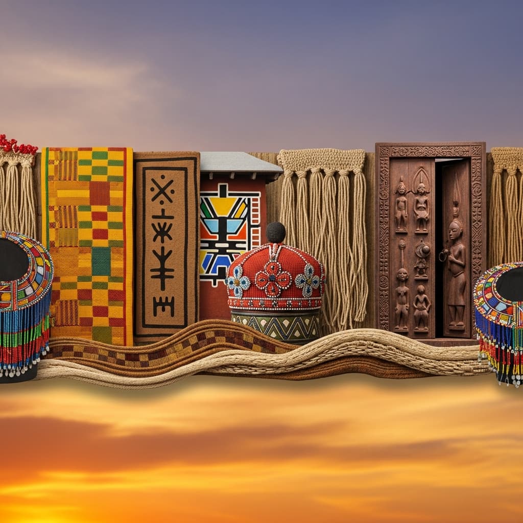 Couleurs de parenté : Le monde vibrant de l'art de la perle africain